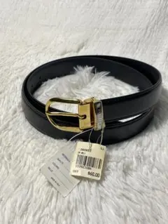 vintage GIVENCHY ジバンシー ベルト 本革 グレー ロゴ 金 - メルカリ