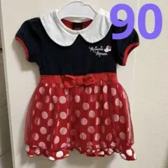 BABYDOLL ミニーマウス ワンピース 90cm なりきりミニー
