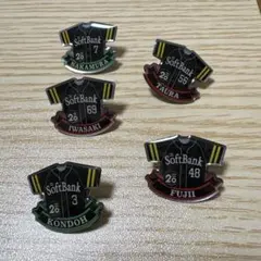 ソフトバンクホークス　オリジナルピンバッジセット 受注生産】SH SNOOPY リーグ優勝ピンバッジ（受注期間