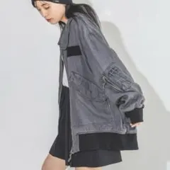 JEANASIS リバーシブルフライトジャケット