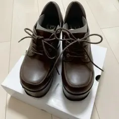 YOSUKE 厚底ローファー