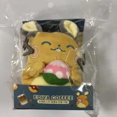 ポケモン EDIYA COFFEE ぬいぐるみ キーホルダー ピカチュウ - メルカリ