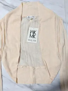 未使用 MK MICHEL KLAN 薄手カーディガン ボレロ サイズ38 Mのサムネイル