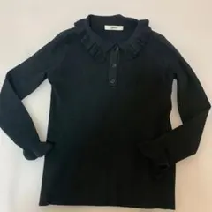 Cheeky フリルポロニット