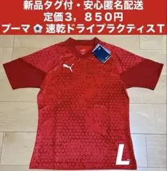 ♫ さわちゃん様専用・Ｆ＆S割 ♫プーマ　速乾ドライプラクティスTシャツ　L