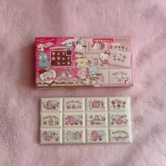 サンリオ　チョコブロックシール キキララ