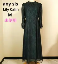 未使用✨エニィスィス　リリーカリン　総レースワンピース　M　式典お出かけ