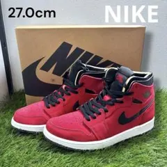 美品 Nike Air Jordan 1 High Zoom Red Suede
