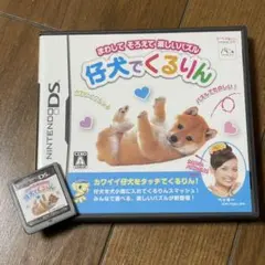 Nintendo DSソフト　「仔犬でくるりん」