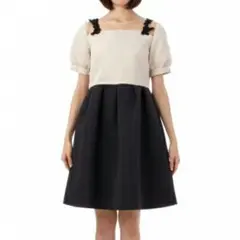 新品　アナトリエ　フラワーシフォンワンピース　結婚式　二次会　パーティー　謝恩会