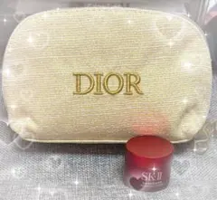 Dior ゴールドポーチ SK-IIミニサイズ