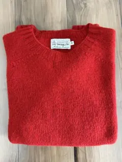 国内正規品【茶タグ】INVERALLANインバーアランシェットランドニットのサムネイル