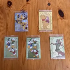 ディズニーキャラクターカード 5枚セット