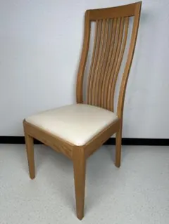 専用出品✳︎ 大塚家具　ブラウン木製ダイニングチェア ダイニングチェア 2脚入 ダークブラウン色 ブラックシート