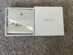 スクエアカット ピアス ボディピアス ジルコニア AllenCOCO ゴールド