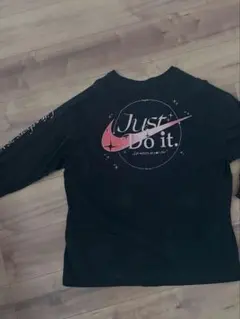 Nike ブラック ロングスリーブ Tシャツ
