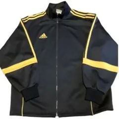 adidas トラックジャケット 90s 希少　黒/黄色