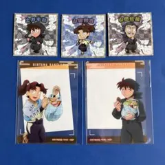 忍たま乱太郎マンチョコ　忍たま　ステッカー　土井半助　山田利吉　シール　特典