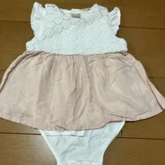 【美品】petit main ツーウェイ・ドレスオール 80