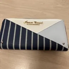 Amour Eternel ストライプ長財布