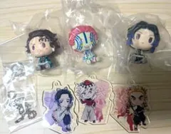 鬼滅の刃 一番くじ 上弦の参 E賞 ちょこのっこフィギュア 3種セットオマケつき