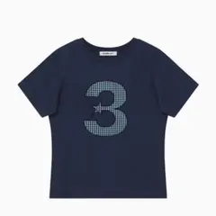 BAUF 半袖Tシャツ ネイビー ナンバー3のサムネイル