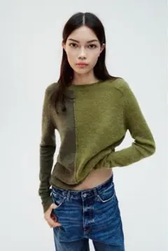 ZARA 薄手　長袖ニット