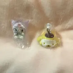 ♡サンリオキャラクターズ GRWM マスコットチャームクロミ&ポムポムプリン♡