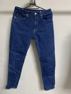 GU レディース デニムパンツ ブルー