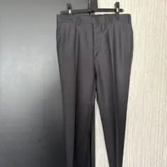 ロロピアーナ生地　チャコールグレースラックス