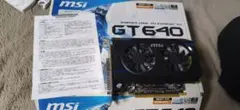 MSI グラフィックボード GT 640 OC Edition 本体