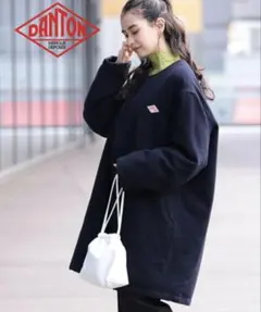 DANTON x Ray BEAMS モッサノーカラー ダウンコート