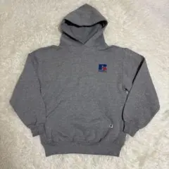 90s RUSSELL ATHLETIC パーカー USA製　グレー　サイズM