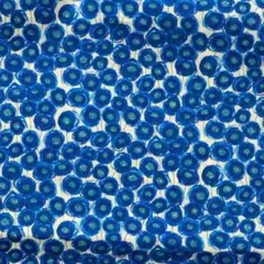 ✿　リバティ　ザンジーサンビーム　110×30ｃｍ　ネイビー&ブルー　生地