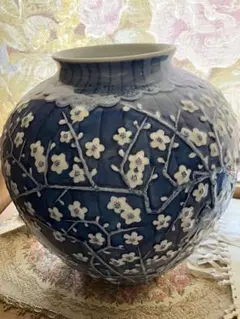 2742 松右衛門作　紅釉　花瓶 2742 松右衛門作 紅釉 花瓶 2742 松右衛門作 紅釉 花瓶