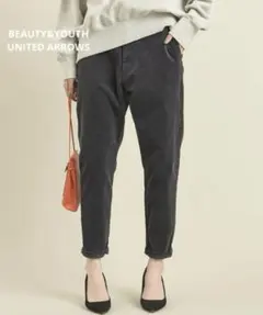 ◆ BEAUTY &YOUTH コーデュロイ テーパードパンツ チノパン S