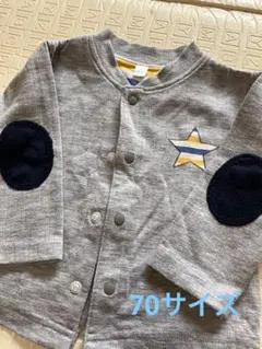 m*.様 ベビー服　70サイズ　カットソー　トップス　カーディガン　アウター　長