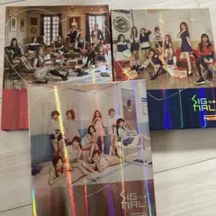 TWICE SIGNAL アルバムCD3種トレカ付き