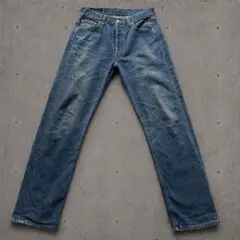 リーバイス501 Levis W33 ブルーデニム 青 00s ヒゲ 14713 - メルカリ