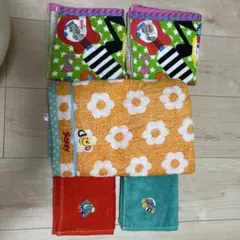 カラフルタオル5枚セット