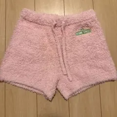 ジェラートピケ　エルモ　ピンク　ショートパンツ　セサミストリート