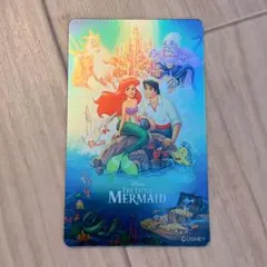 ディズニー ストア カードステッカー 映画ポスター柄 リトルマーメイド アリエル