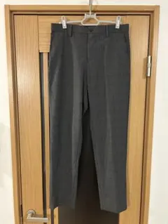 GLOBAL WORK グレー チェック アンクルパンツ M