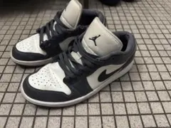 NIKE AIR JORDAN 1 LOW グレー ホワイト　エアジョーダン1