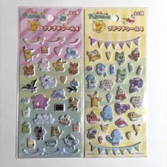 ポケモン　プチプチシール４　２枚セットのサムネイル