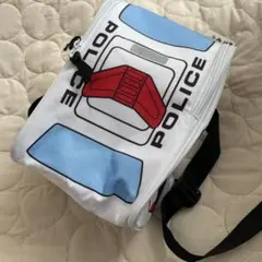 新品未使用　タグ付き　子供用　リュック　パトカー