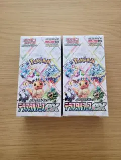 【シュリンク付き】ポケモンカードゲーム テラスタルフェスex 2BOX