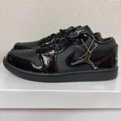 新品　ナイキ　エアジョーダン1 LOW SE レザー　エナメル　クロコw27.5