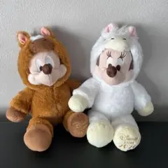 ディズニーストア 福袋 2026 午年 ミッキー　ミニーぬいぐるみ セット