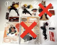 僕のヒーローアカデミア　爆豪勝己　アクリルスタンド　4点セット